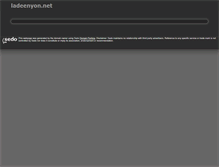 Tablet Screenshot of ladeenyon.net